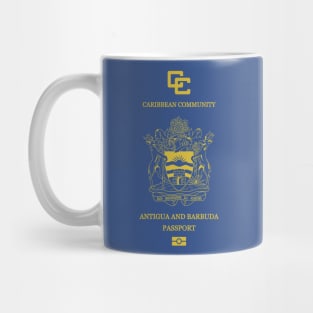 Antigua and Barbuda passport Mug